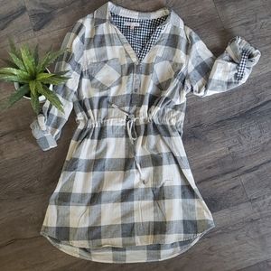 Plaid Cotton Dress CLEARANCE!